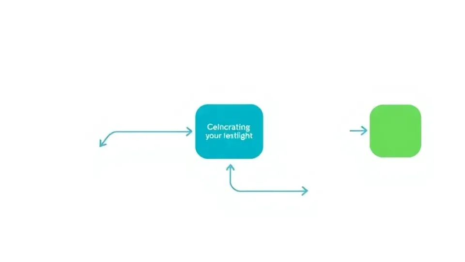 Step-by-step process flowchart showing sequential workflow