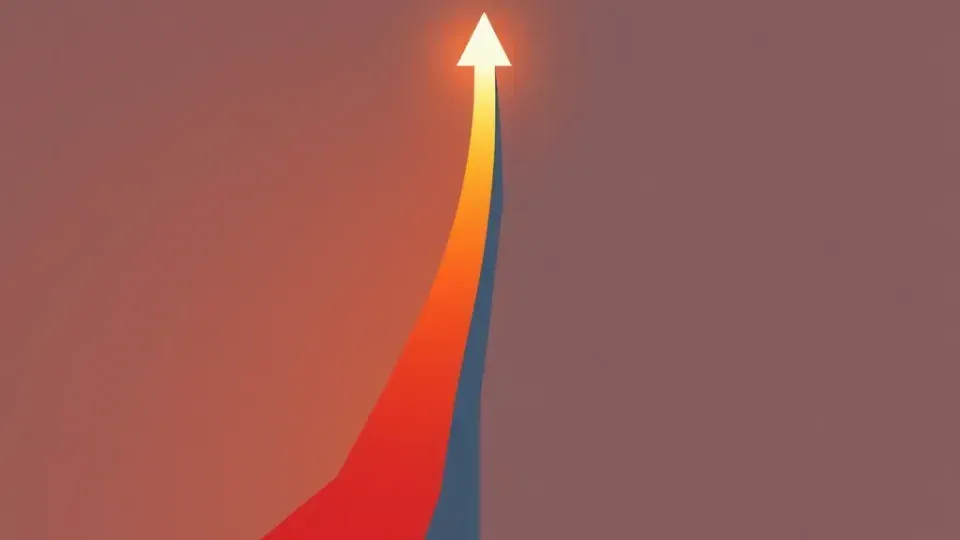 Comparison of two diverging paths showing SEO strategy impact