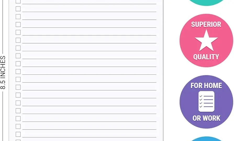 Printed checklist with pen ready for marking off SEO implementation tasks