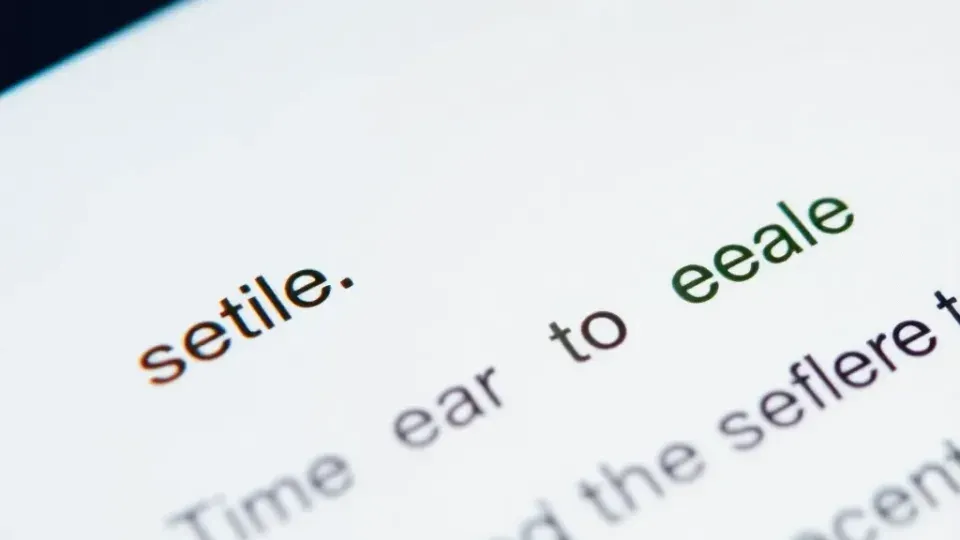 Search engine results page with title tags and descriptions