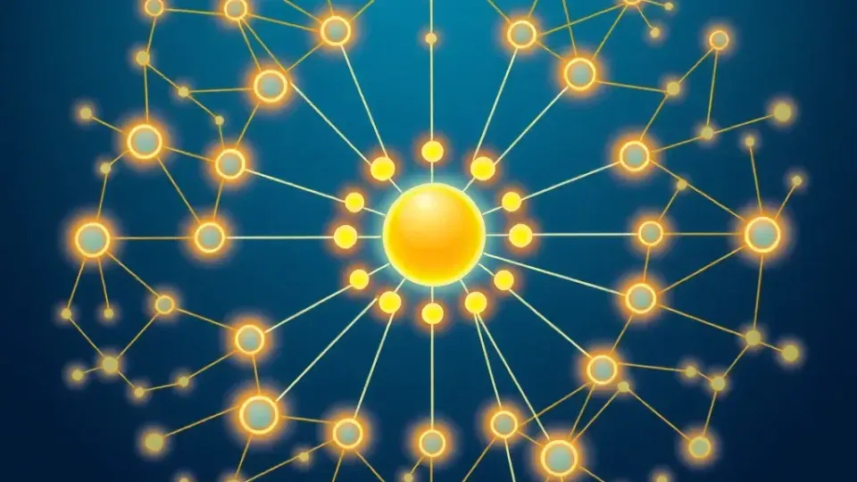 Network visualization of backlinks and website authority