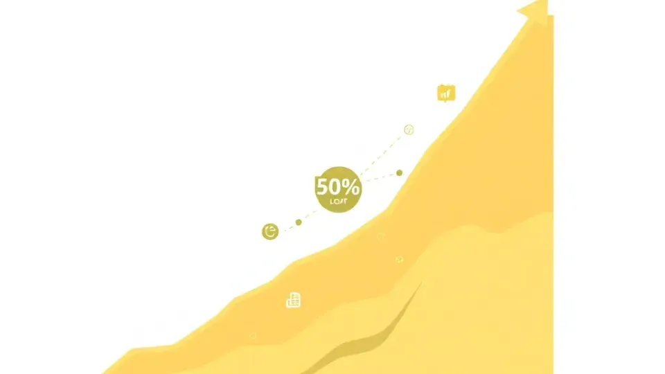 Chart showing organic search as the dominant website traffic source over time