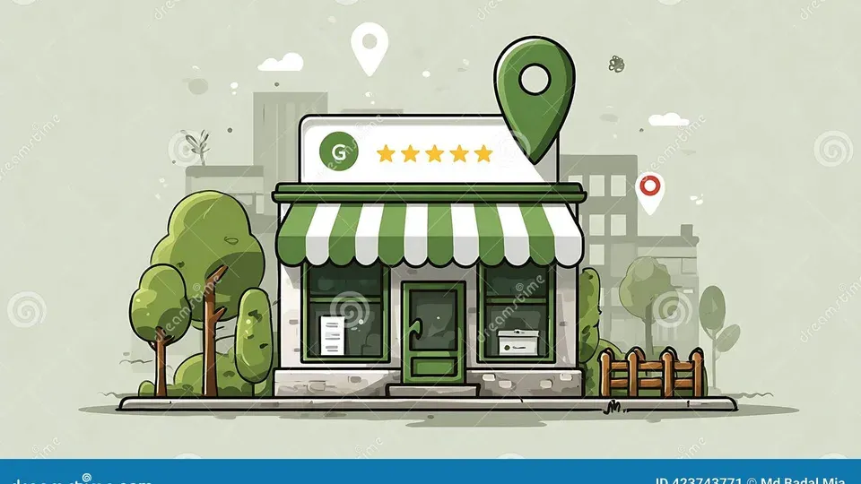 Physical storefront exterior representing local brick-and-mortar business visibility