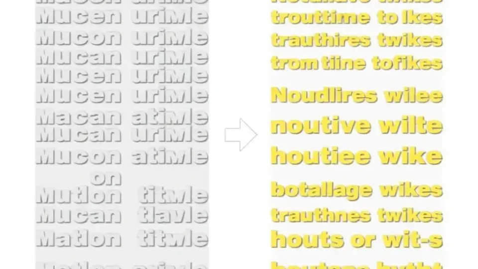 Side-by-side comparison of AI-generated versus humanized text structure