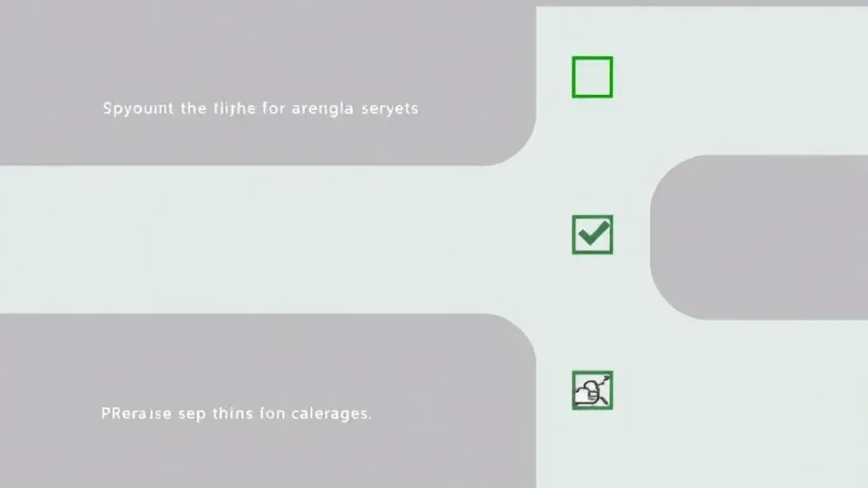 SEO implementation checklist visualization with progress indicators and task icons